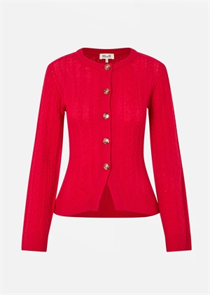Clarah strik cardigan Crimson Red Baum Und Pferdgarten 